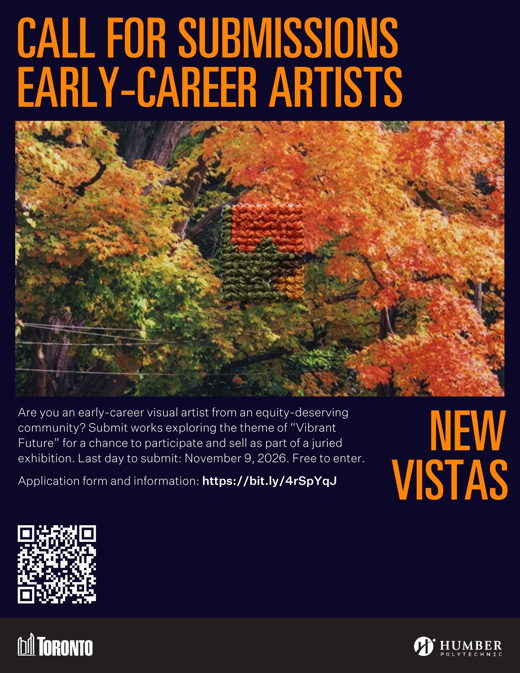 Open Call: New Vistas: Vibrant Future, Juried Exhibition for Early-Career GTA Artists