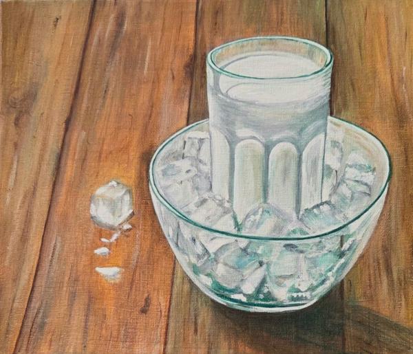 His Glass of Milk